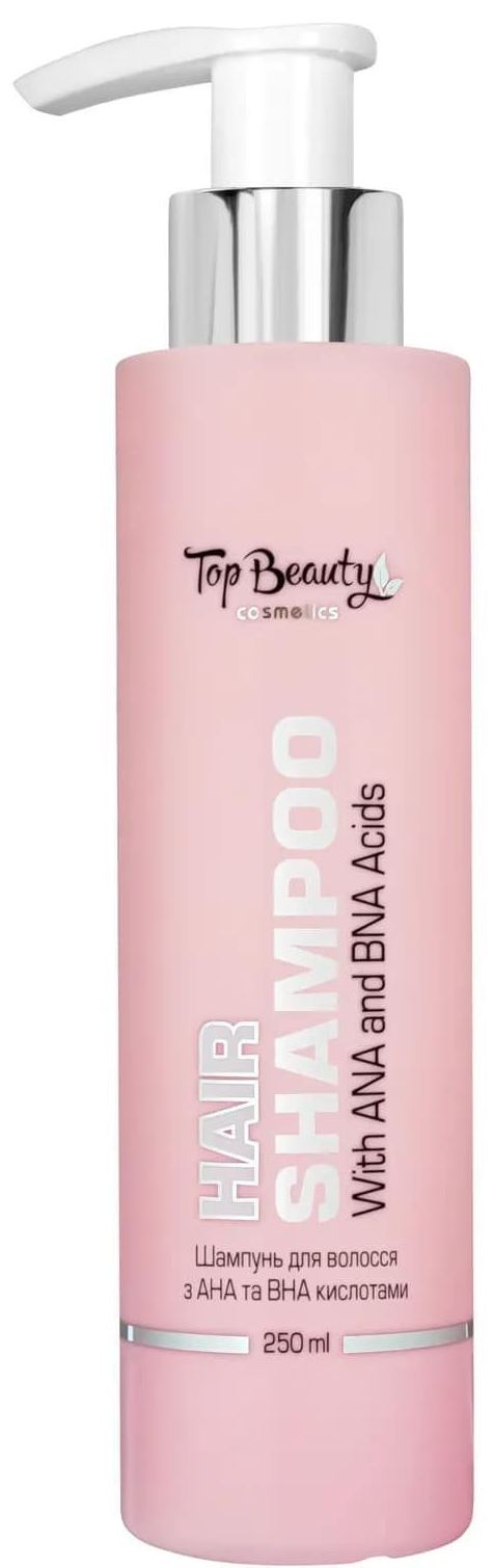 Top Beauty AHA & BHA Acids Shampoo, 250 mL