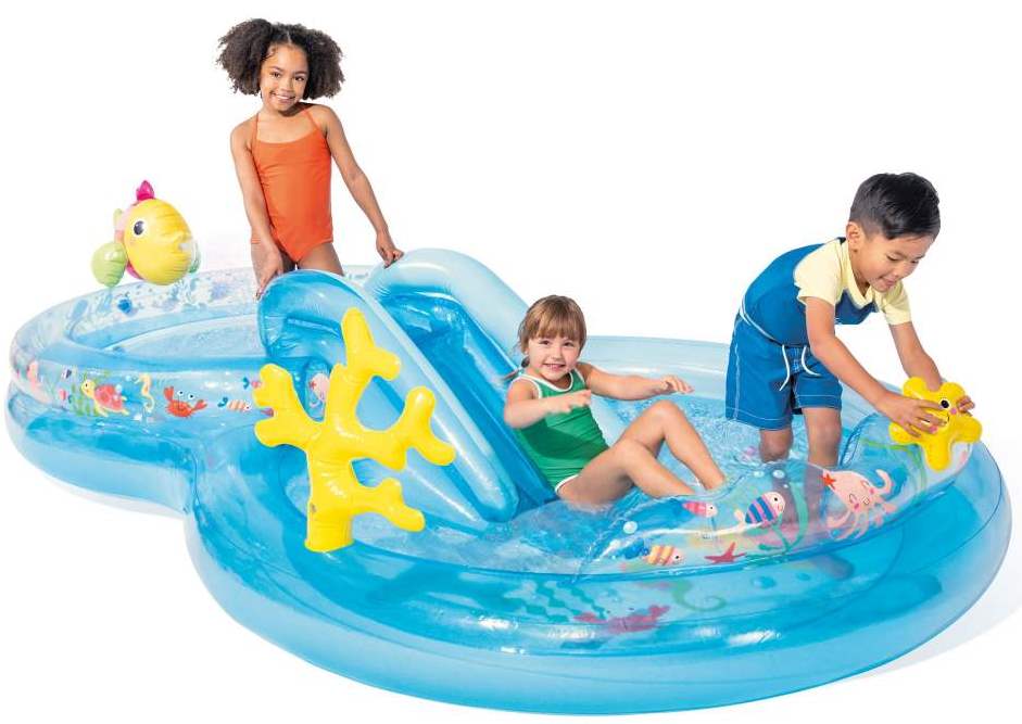 Intex 56143 Under the Sea Slide Play Center Pool, 3.1 x 1.93 m x 71 cm - Image 2