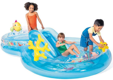 Intex 56143 Under the Sea Slide Play Center Pool, 3.1 x 1.93 m x 71 cm - Image 2