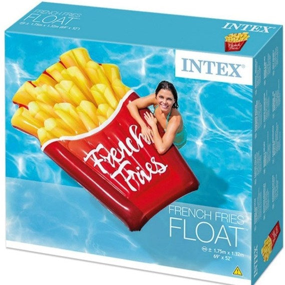 Intex 58775 French Fries Inflatable Air Mattress, 175 x 132 cm