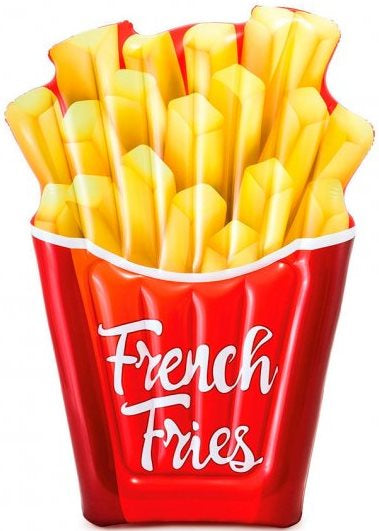 Intex 58775 French Fries Inflatable Air Mattress, 175 x 132 cm - Image 2