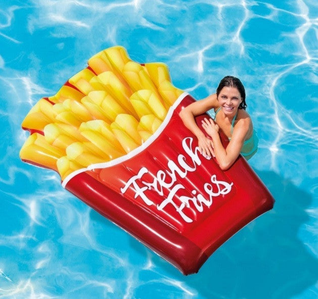 Intex 58775 French Fries Inflatable Air Mattress, 175 x 132 cm - Image 3
