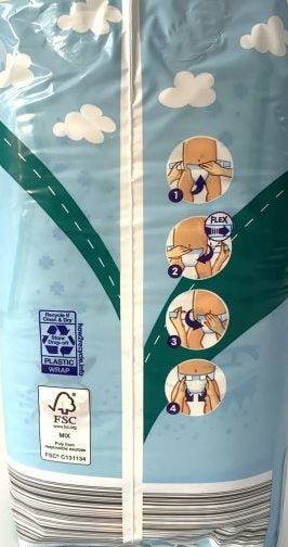 Lupilu Soft & Dry 6 Baby Diapers, 23 pcs, 15+ kg - Image 4