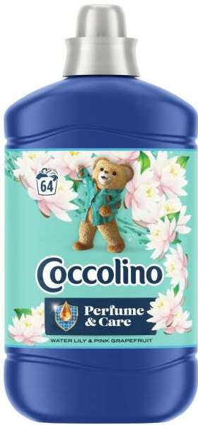 Coccolino Perfume & Care Water Lily & Pink Grapefruit Fabric Softener, 1600 mL