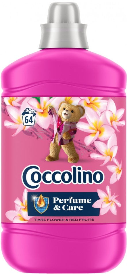 Coccolino Perfume & Care Tiare Flower & Red Fruits Fabric Softener, 1600 mL