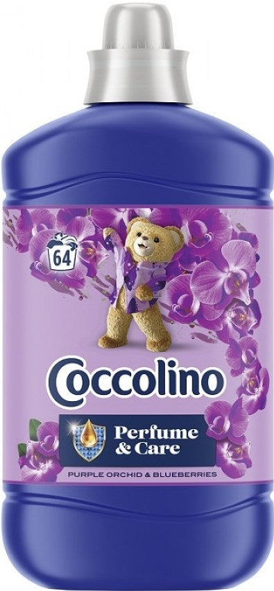 Coccolino Perfume & Care Purple Orchid & Blueberries Fabric Softener, 1600 mL