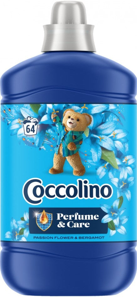 Coccolino Perfume & Care Passion Flower & Bergamot Fabric Softener, 1600 mL