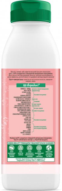 Garnier Fructis Watermelon Superfood Volumizing Hair Conditioner, 350 mL - Image 2