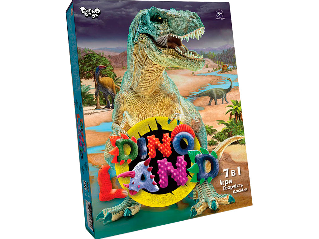 Danko Toys Dino Land DL-01-01U 7-in-1 Board Game - Image 3