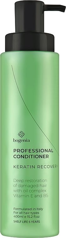 Bogenia Keratin Recovery Professional Hair Conditioner, 400 mL