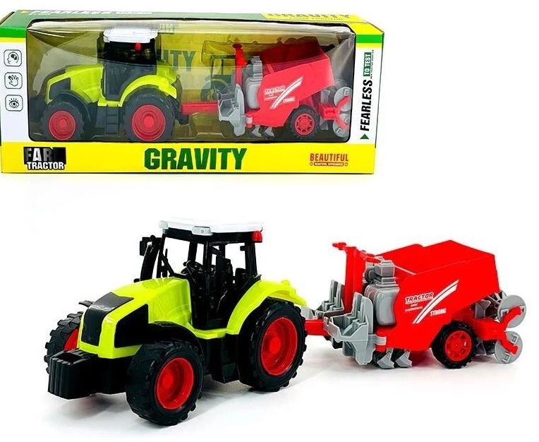 Graviti 666-215 A Friction-Powered Tractor with Trailer