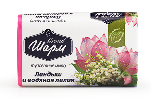 Sharm Lily of the Valley & Water Lily Bar Soap, 70 g