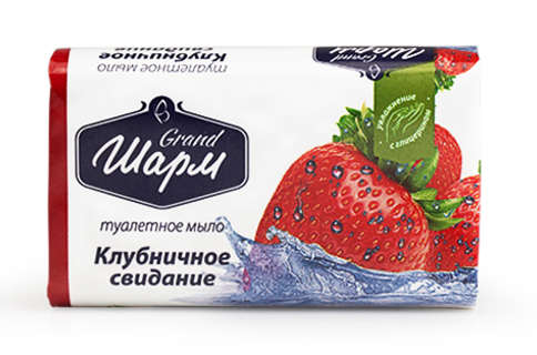 Sharm Strawberry Date Bar Soap, 70 g