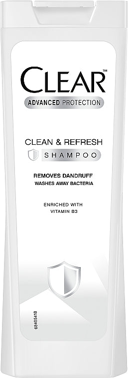 Clear Cleansing & Freshness Men's Anti-Dandruff Shampoo, 400 mL