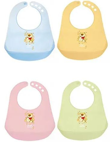 Canpol Babies 2/404 Colorful Plastic Bib