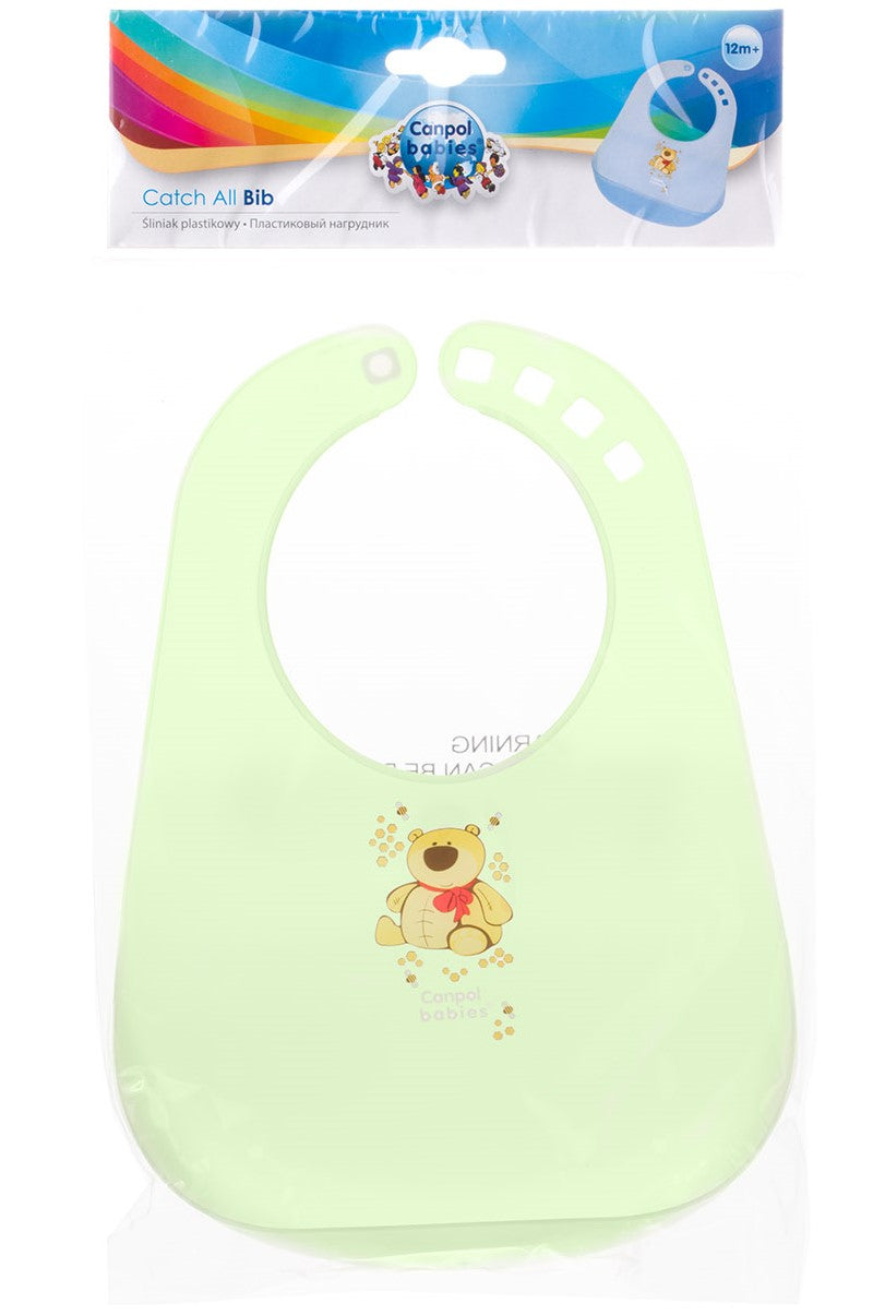 Canpol Babies 2/404 Colorful Plastic Bib - Image 4