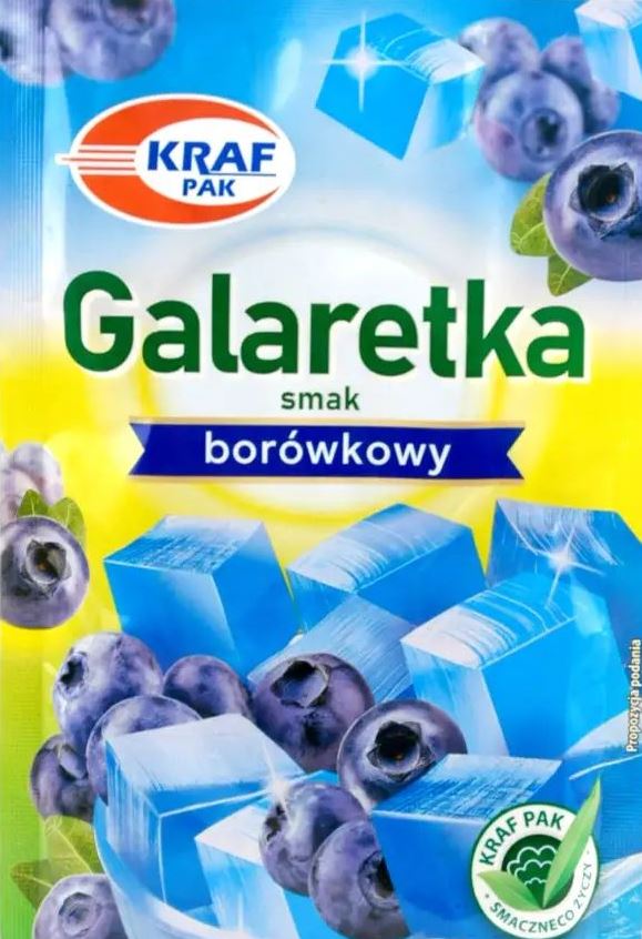Krafpak Blueberry Jelly Mix, 70 g