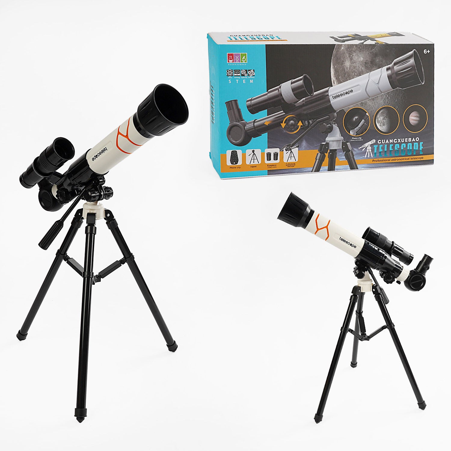1001-1 STEM Telescope with Lens Set & Tripod
