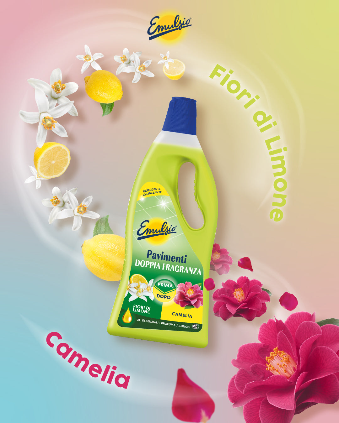 Emulsio Lemon & Camellia Floor Cleaner, 750 mL - Image 2