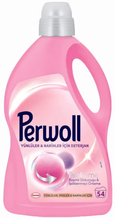 Perwoll Liquid Laundry Detergent for Wool & Delicates Wool & Delicates, 2.97 L