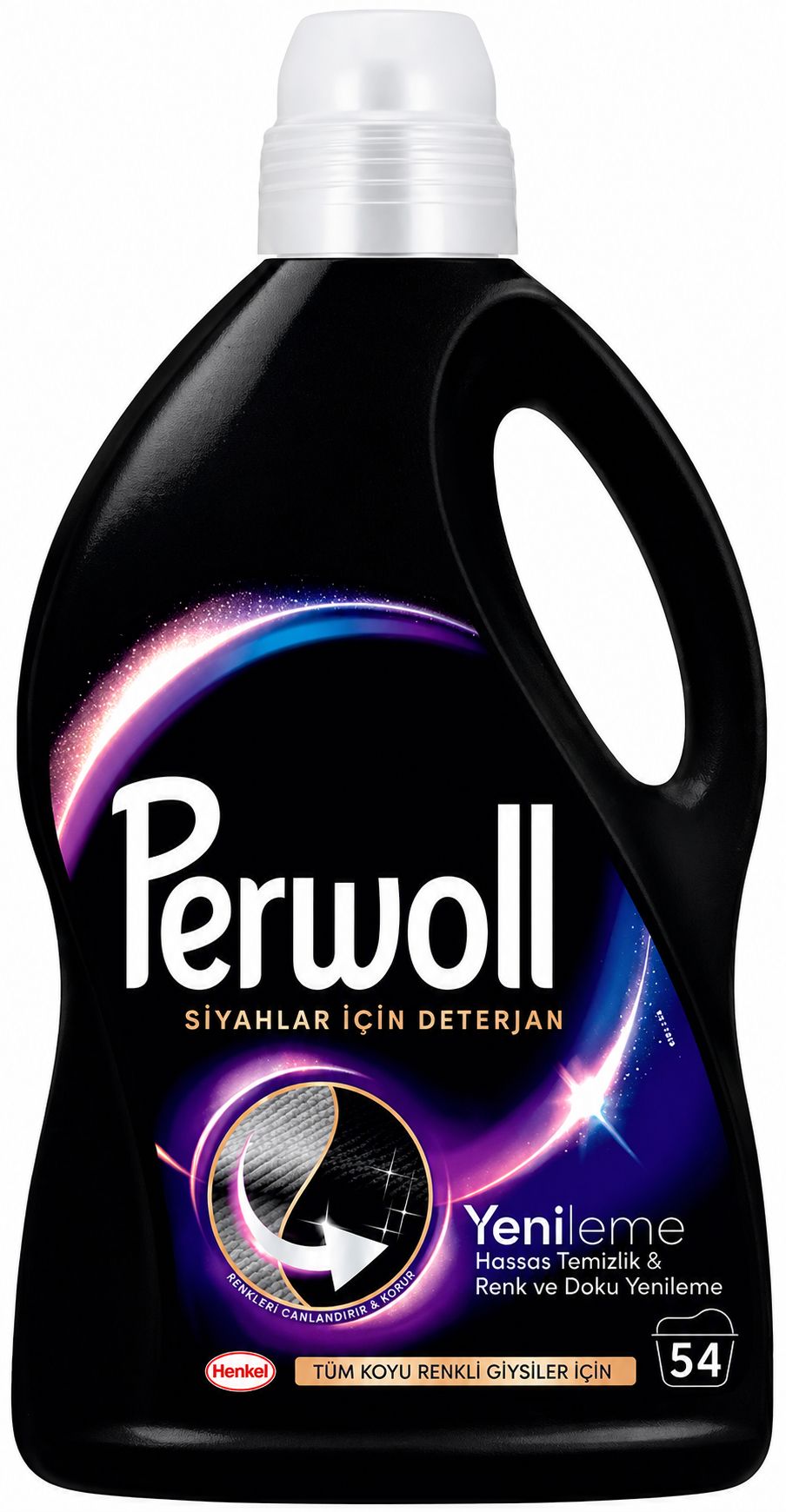 Perwoll Liquid Laundry Detergent for Black & Dark Clothes Black, 2.97 L