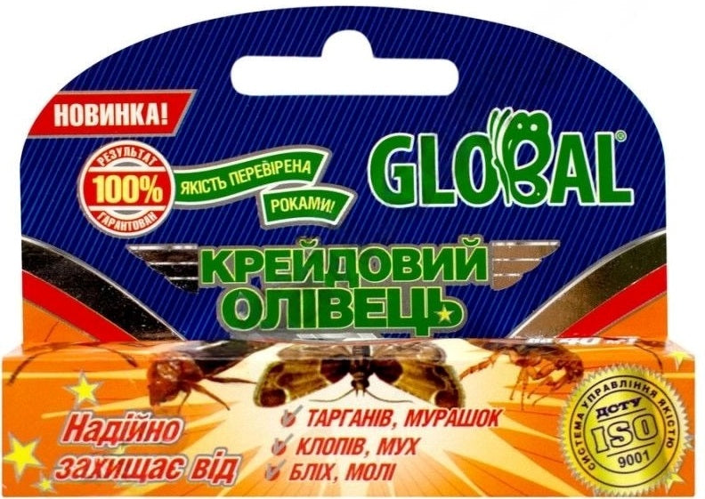 Insecticide Chalk Global vid tarhaniv ta inshyx komax