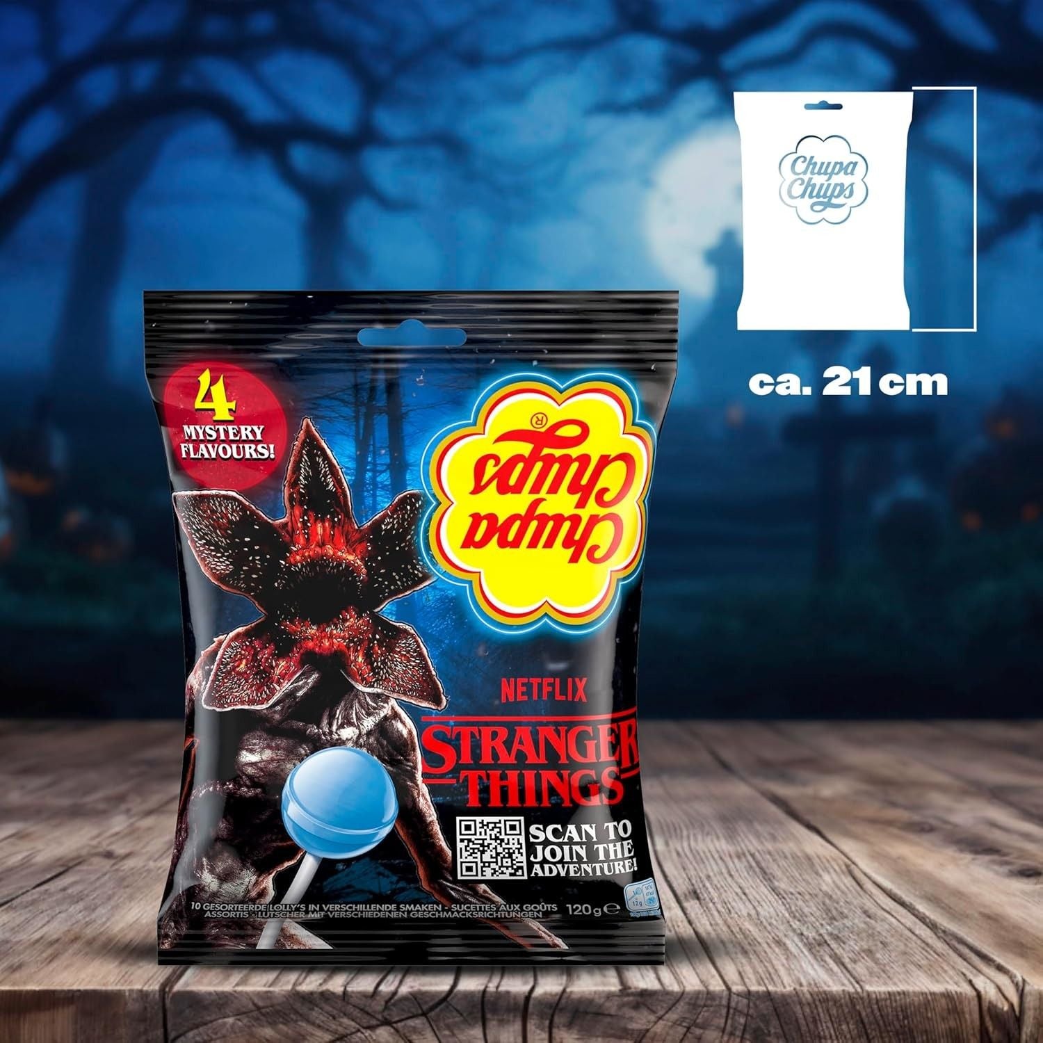 Chupa Chups Stranger Things Lollipops, 120 g - Image 3