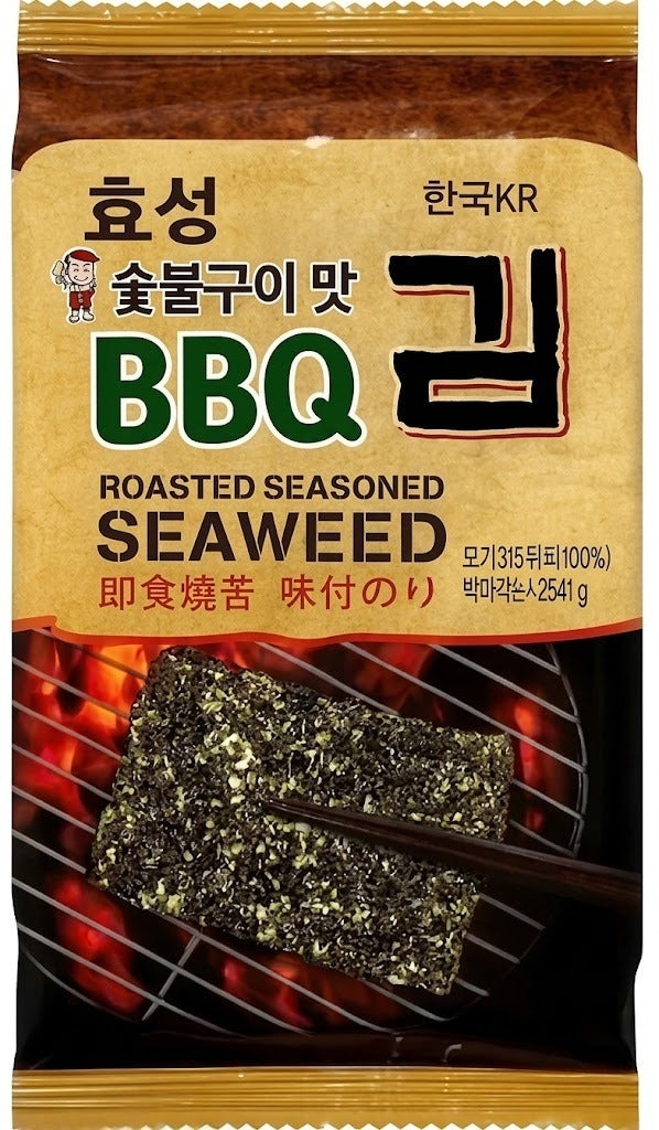 Ock-Dong-Ja BBQ Seaweed Nori Chips, 4.5 g