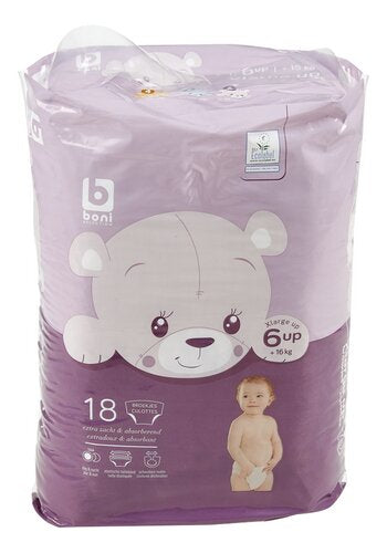 Boni Size 6 Baby Pull-Up Diaper Pants, 16+ kg, 18 pcs - Image 2