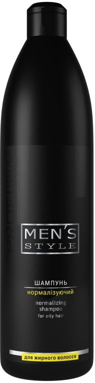 Viki ProfiStyle Men's Balancing Shampoo for Oily Hair, 1 L