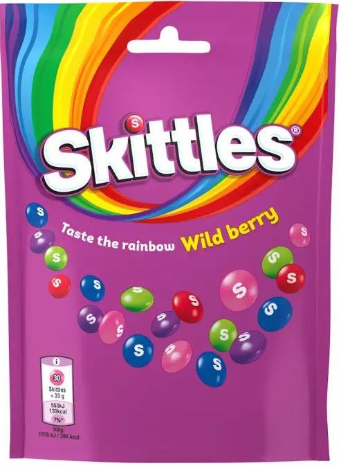 Skittles Wild Berry Candy, 160 g
