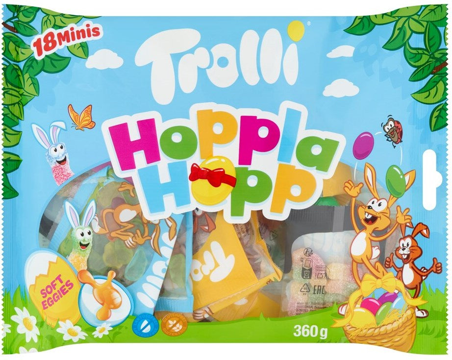 Trolli Hoppla Hopp Gummies, 360 g