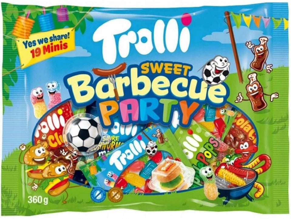 Trolli Sweet Barbecue Party Gummies, 360 g