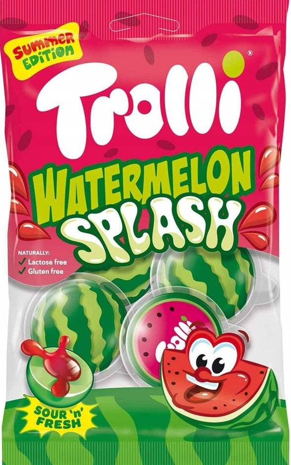 Trolli Watermelon Splash Jelly Candy, 75 g