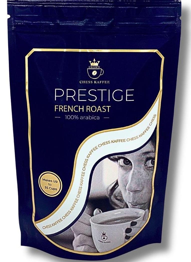 Chess Kaffee Prestige French Roast Instant Coffee Pouch, 100 g