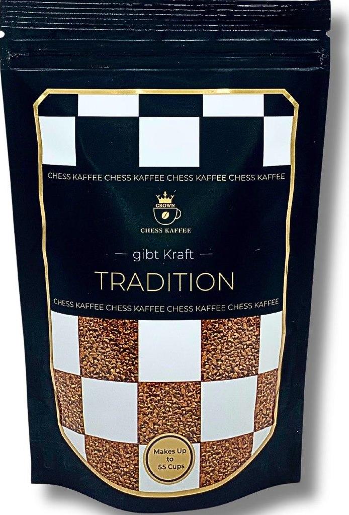 Chess Kaffee Tradition Instant Coffee Pouch, 100 g