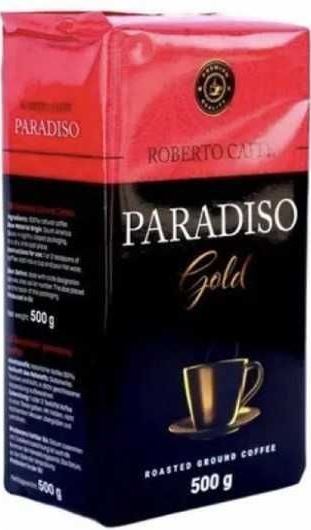 Roberto Caffe Paradiso Gold Ground Coffee, 500 g