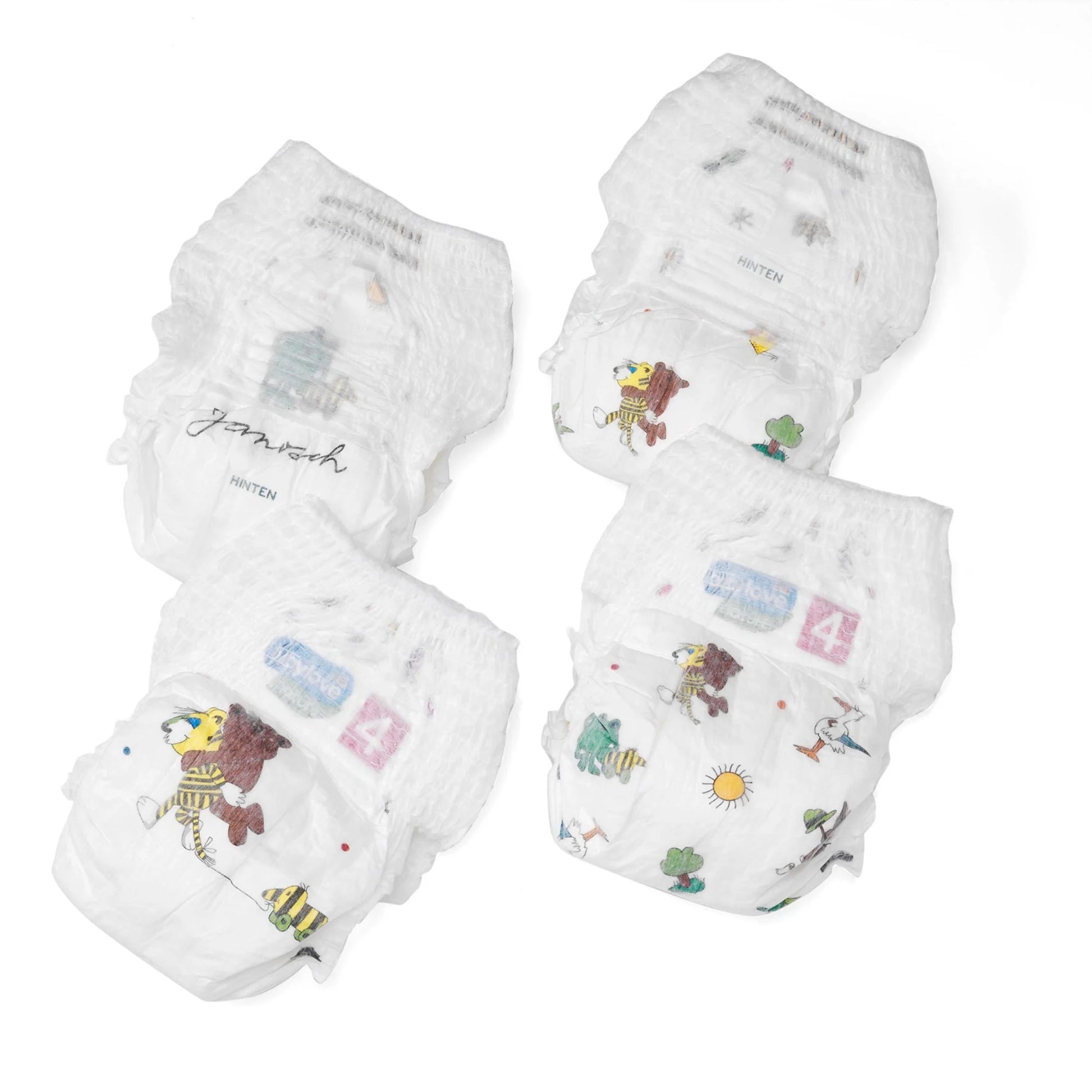 Babylove Nature Size 4 Baby Pull-Up Diaper Pants, 9-15 kg, 20 pcs - Image 4