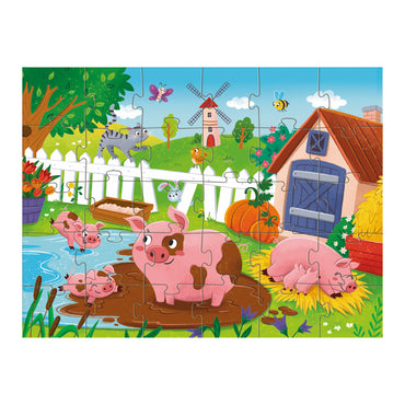 Dodo 300682 Piglets by the Pond Puzzle, 30 Pieces - Image 2