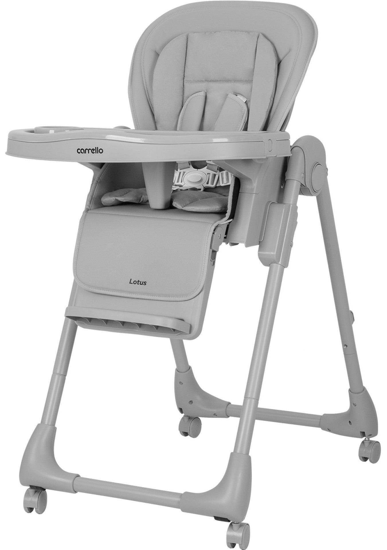 Carrello Lotus CRL-12101 Alba Grey High Chair