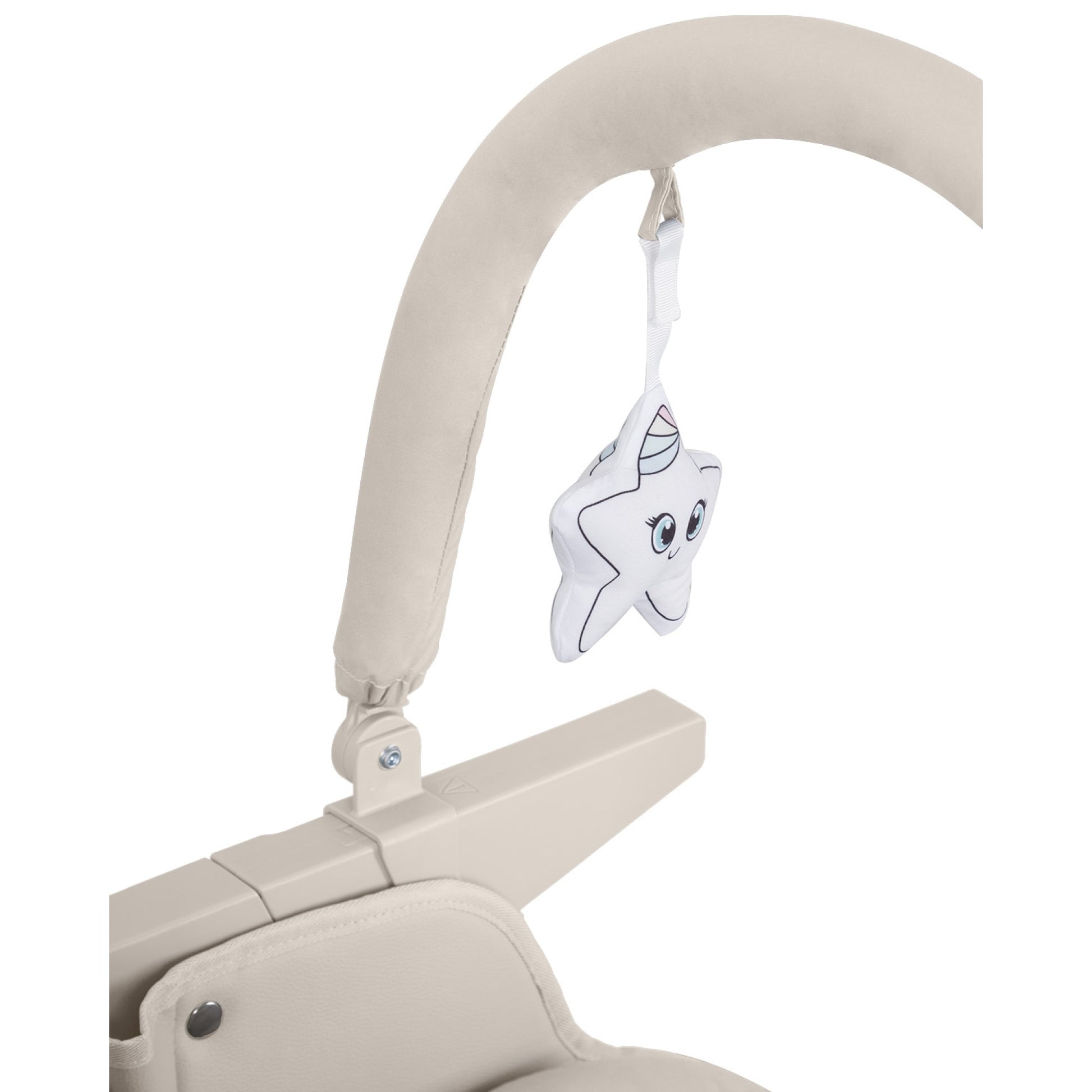 Carrello Lotus CRL-12101 Dune Beige High Chair - Image 4