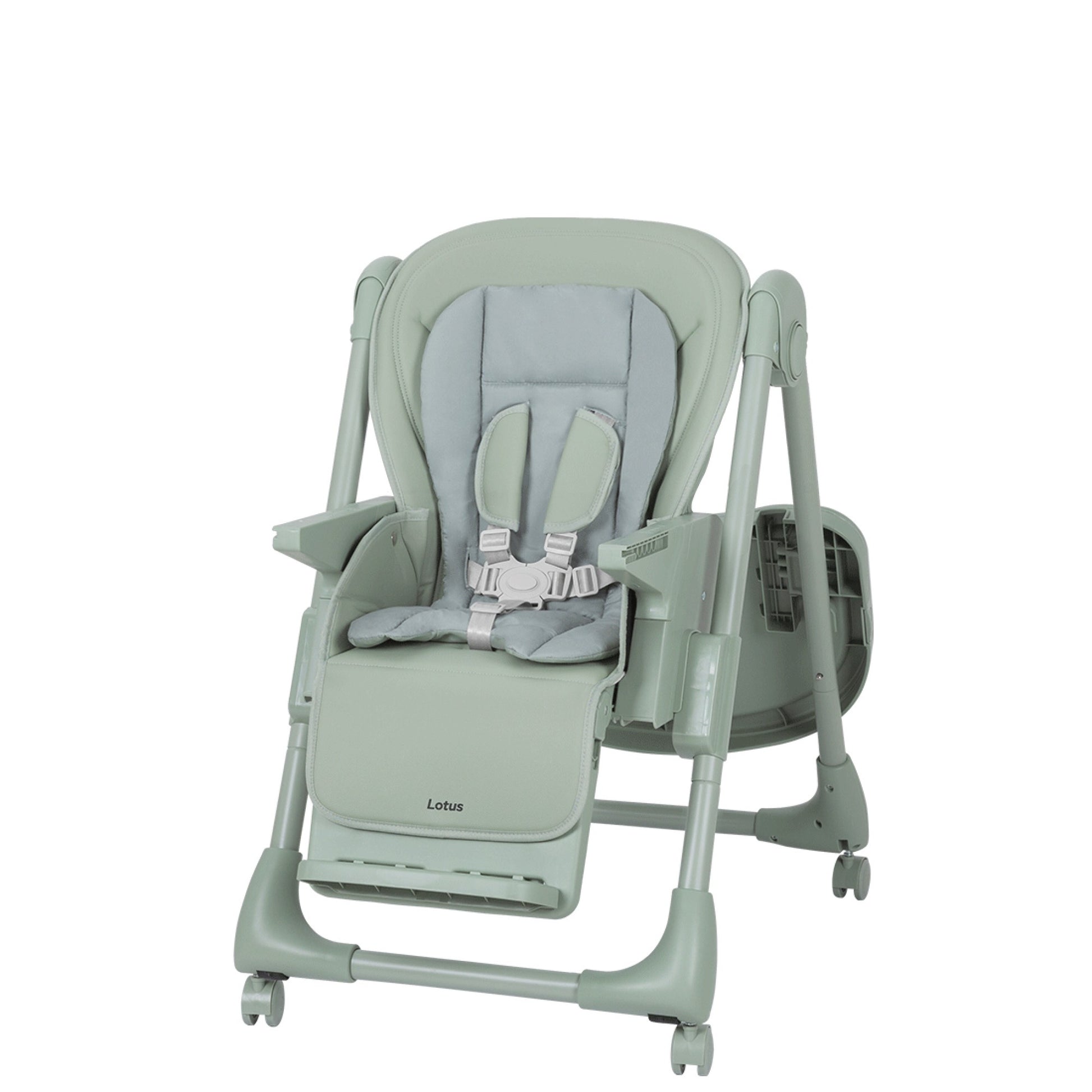 Carrello Lotus CRL-12101 Noa Green High Chair - Image 2
