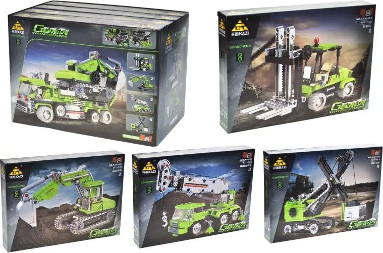 80469 No. 1-4 Vehicles Building Set