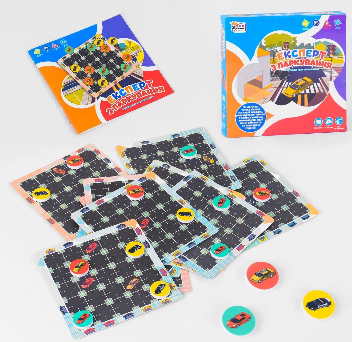 4 Fun Game Club Parking Expert UKB-B0033 Board Game