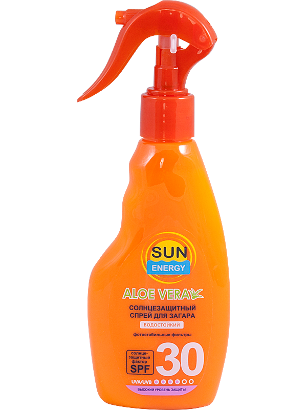 Sun Energy Aloe Tanning Spray SPF 30, 200 mL