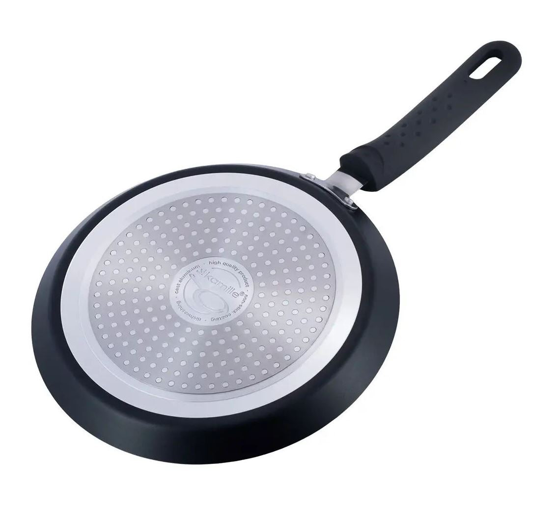 Kamille KM0620MR Marble Pancake Pan with Marble Coating, 24 cm - Image 2
