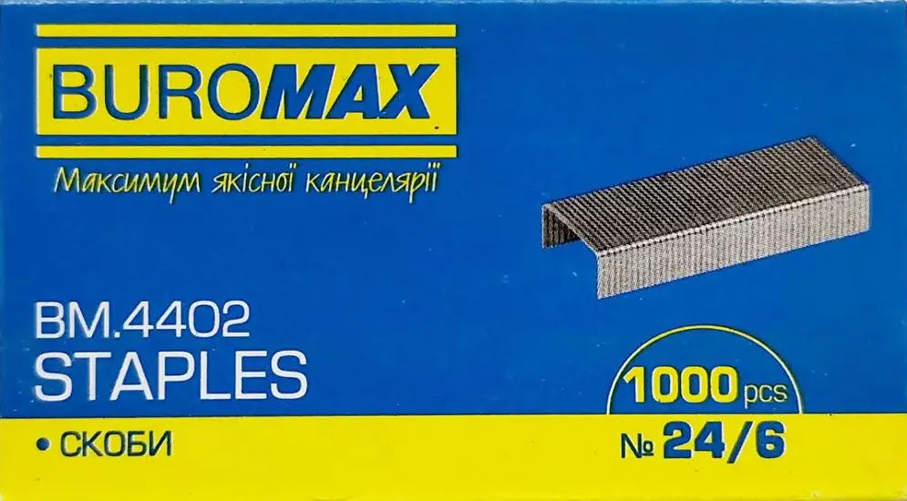 Buromax No. 24 BM 4402 Metal Staples