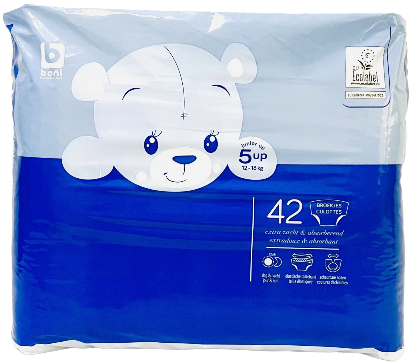 Boni 5 Baby Pull-Up Diaper Pants, 12-18 kg, 42 pcs
