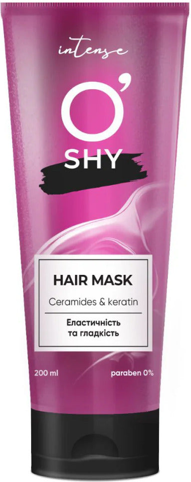 O'Shy Ceramides & Keratin Elasticity & Smoothness Hair Mask, 200 mL