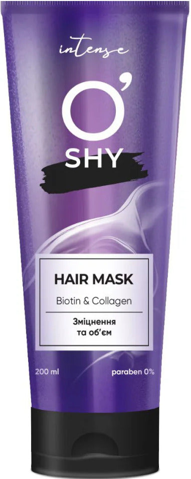 O'Shy Biotin & Collagen Strengthening & Volume Hair Mask, 200 mL